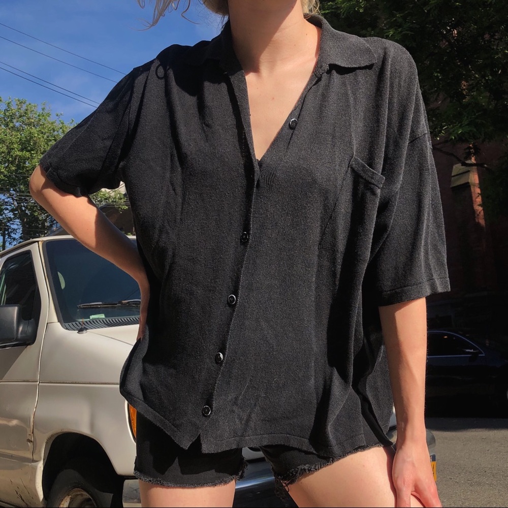 Vintage Knit Blouse